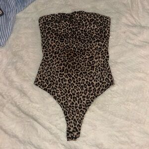 Cheetah print bodysuit